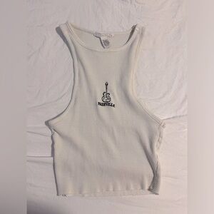 Tillys white tank. Brand new never worn. Size small